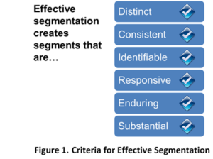 Criteria for Effective Segmentation